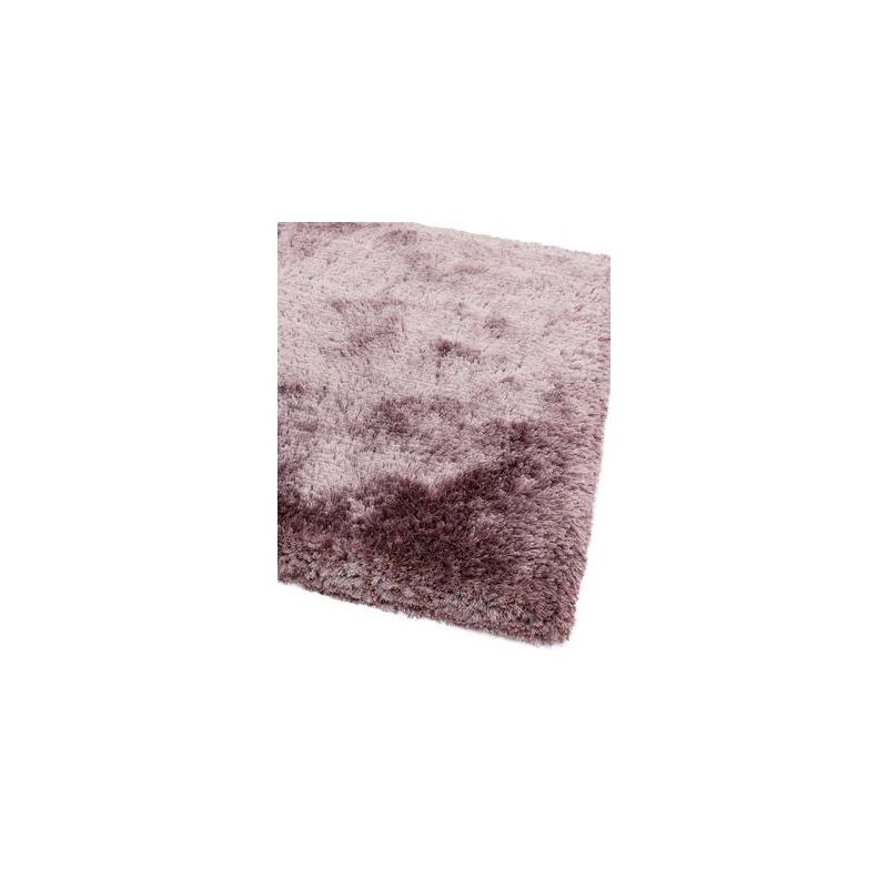 Tapis de bureau moderne uni bruyère à poils longs Monceau
