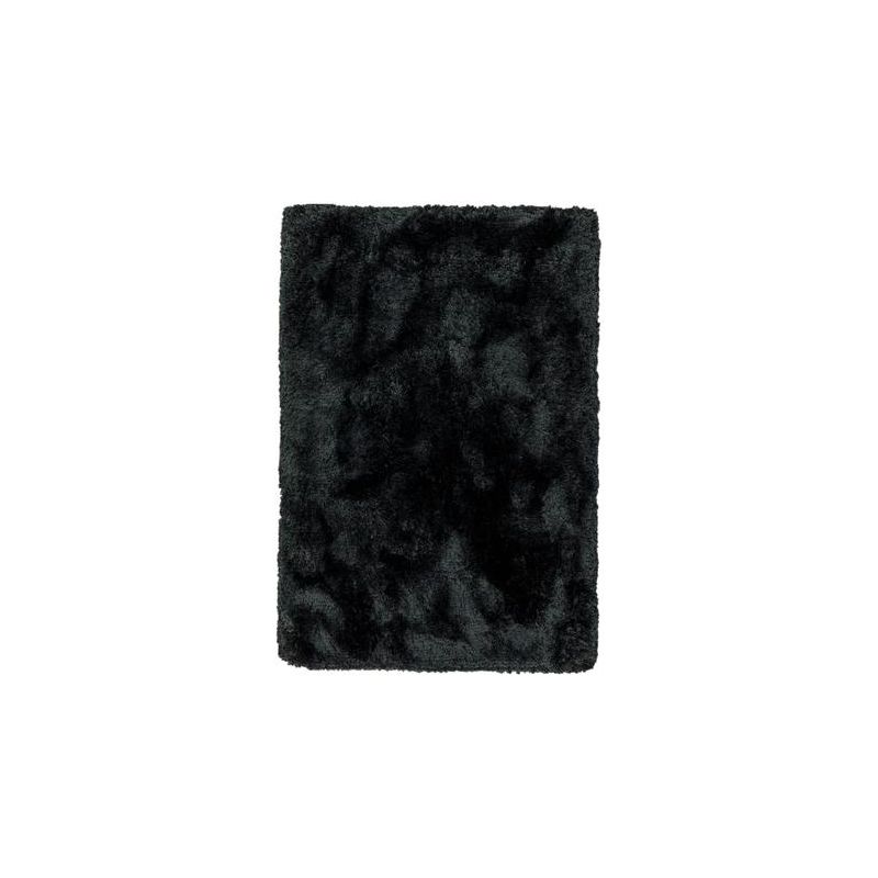 Tapis shaggy haut de gamme Monceau noir par Jospeh Lebon