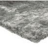 Tapis shaggy haut de gamme couleur acier par Jospeh Lebon