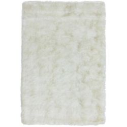 Tapis  de salon shaggy moderne Batignolles ivoire