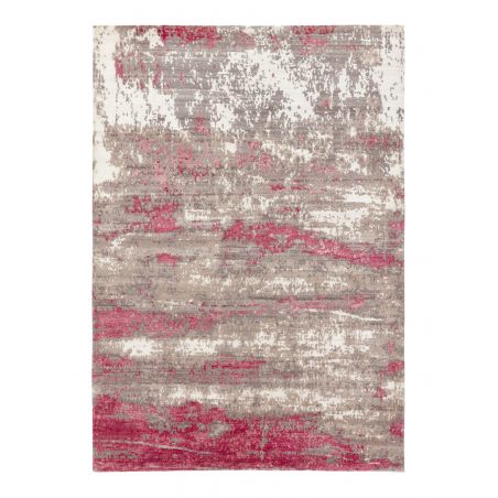 Tapis Moderne Legacy Rouge et Gris