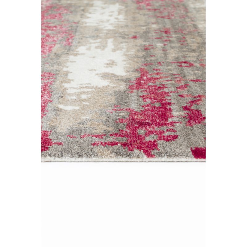 Tapis Moderne Legacy Rouge et Gris