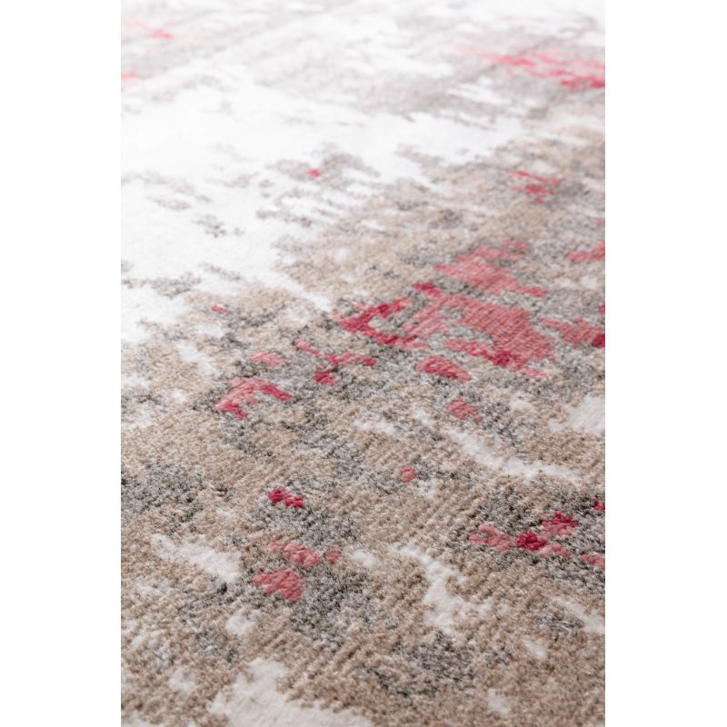 Tapis Moderne Legacy Rouge et Gris