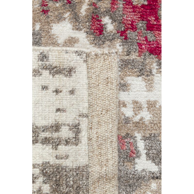 Tapis Moderne Legacy Rouge et Gris