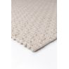 Tapis Uni Rhythm Beige à relief