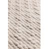 Tapis Uni Rhythm Beige à relief