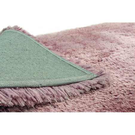 Tapis rectangulaire shaggy épais Pearl rose poudré par Flair Rugs Tapis rectangulaire shaggy épais Pearl rose poudré par Flair Rugs