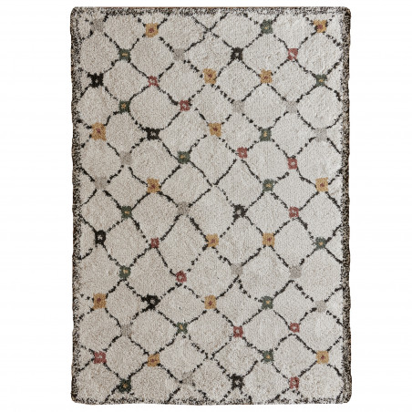 Tapis Berbère moderne jaune et vert Kaboshon par Edito Tapis Berbère moderne jaune et vert Kaboshon par Edito