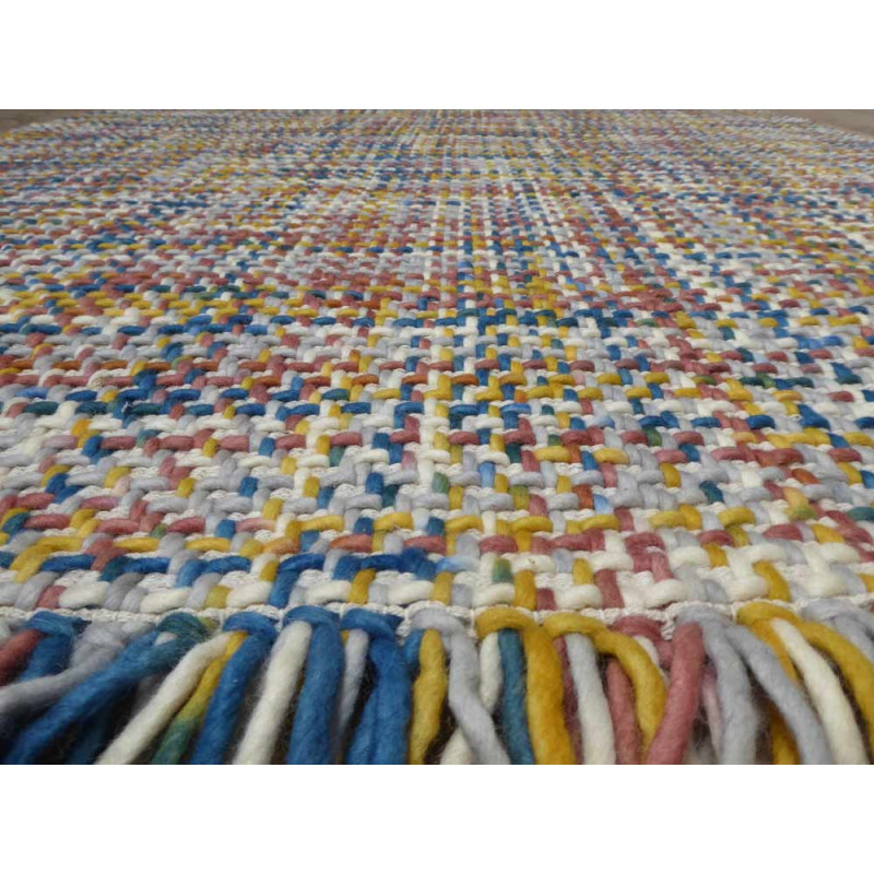 Tapis en Laine Morrison Tricolore par Angelo