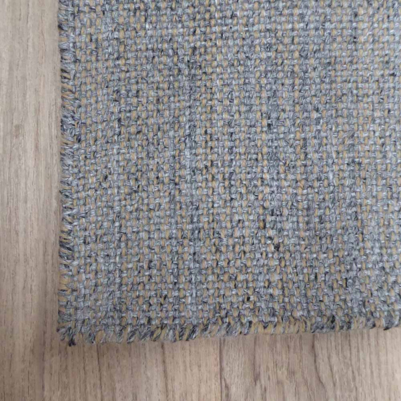 Tapis moderne gris et orange par Angelo