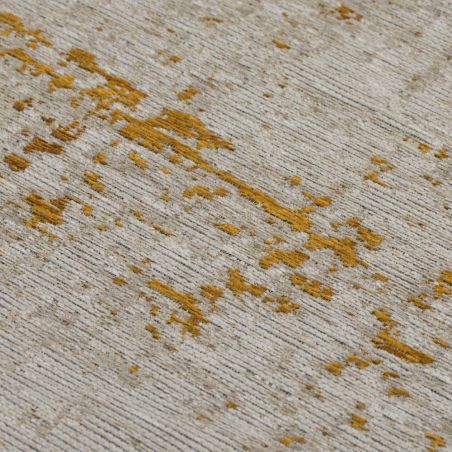 Tapis design ochre et blanc par Flair Rugs Tapis design ochre et blanc par Flair Rugs