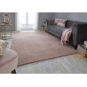 Tapis en laine rose poudré Tapis en laine rose poudré