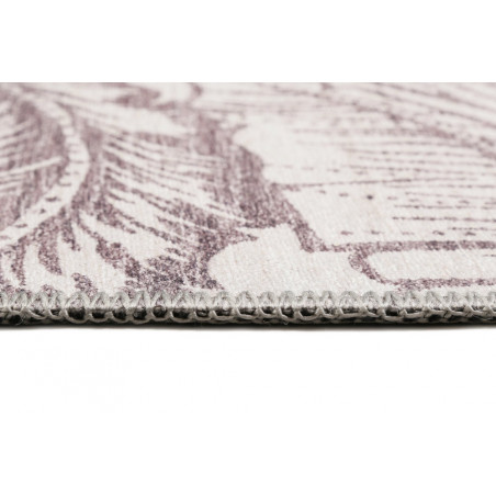 Tapis moderne Mozambique Palm gris taupe par Accessorize Tapis moderne Mozambique Palm gris taupe par Accessorize