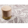 Tapis moderne Mozambique Palm gris taupe par Accessorize Tapis moderne Mozambique Palm gris taupe par Accessorize
