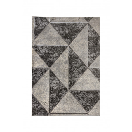 Tapis en fibre synthétique argent Tapis en fibre synthétique argent