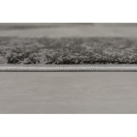 Tapis rectangulaire gris argent par Flair Rugs Tapis rectangulaire gris argent par Flair Rugs