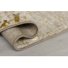Tapis de salon moderne blanc et or par Flair Rugs Tapis de salon moderne blanc et or par Flair Rugs