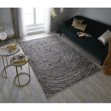 Tapis de salon moderne Ursa Or Tapis de salon moderne Ursa Or