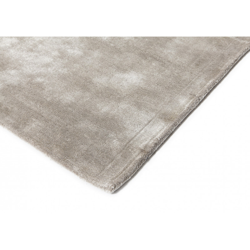 Tapis Moderne en viscose Traces Taupe Clair