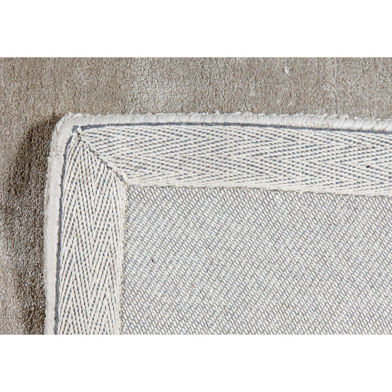 Tapis Moderne en viscose Traces Taupe Clair