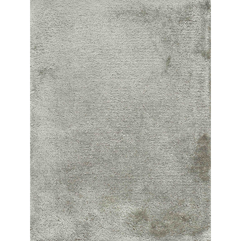 Tapis de bureau gris en viscose par Angelo