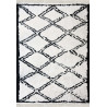Tapis de salon rectangulaire berbère noir et blanc Tapis de salon rectangulaire berbère noir et blanc
