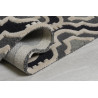 Tapis classique Amira gris clair et gris anthracite Tapis classique Amira gris clair et gris anthracite