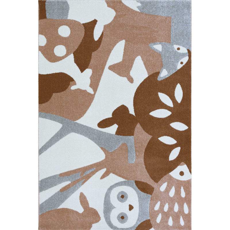 Tapis chambre Enfant Puzzle Forest par Art For kids