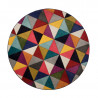 Tapis Design Rond Multicolore Samba Tapis Design Rond Multicolore Samba