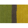Tapis coloré Rond en pure Laine Multicolore Candy