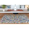 Tapis de salon multicolore par Louis de Poortere