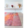 Tapis en fibre naturelle rouge Tapis en fibre naturelle rouge