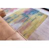 Tapis en fibre naturelle multicolore 