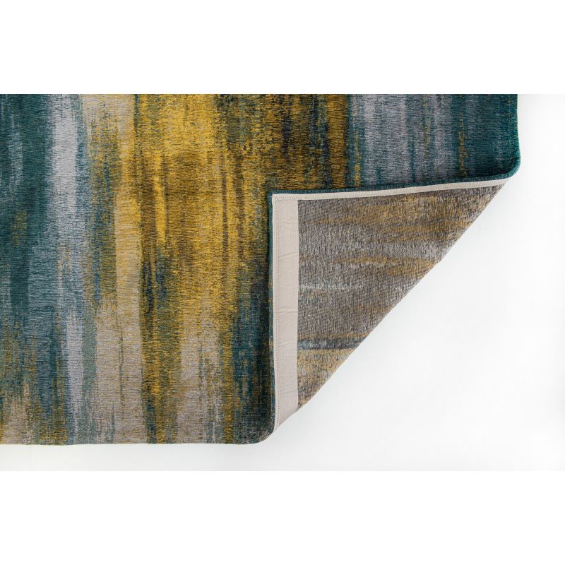 Tapis de bureau haut de gamme Monetti bleu