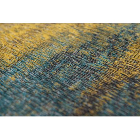 Tapis rectangulaire à dominante bleue Tapis rectangulaire à dominante bleue