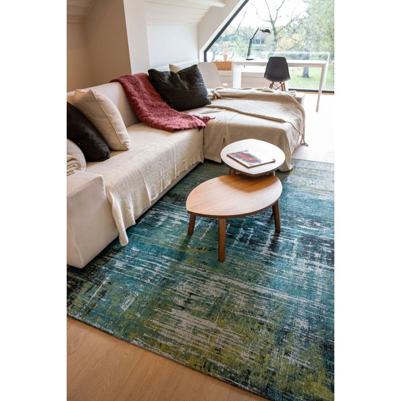 Tapis de salon moderne vert  par Louis de Poortere