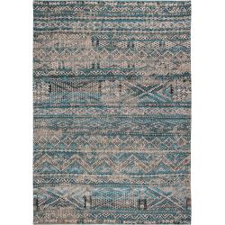 Tapis de salon Kilim Antiquarian Zemmuri Bleu