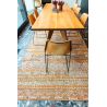 Tapis kilim moderne orange Riad Tapis kilim moderne orange Riad