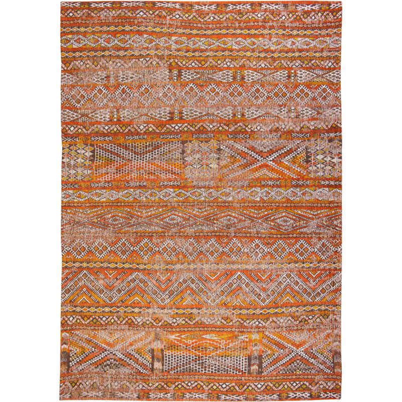Tapis de salon Kilim Antiquarian Riad Orange - Louis de Poortere