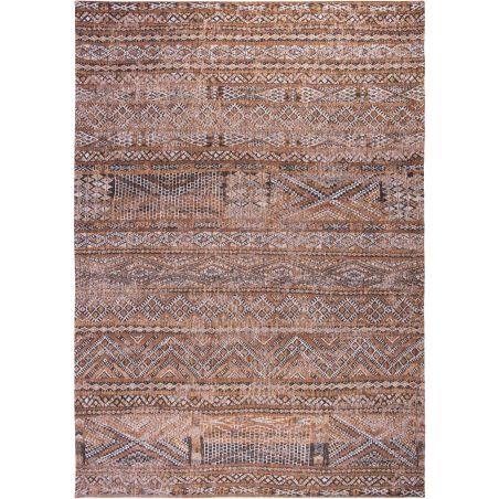 Tapis de salon Kilim Antiquarian Agdal Marron