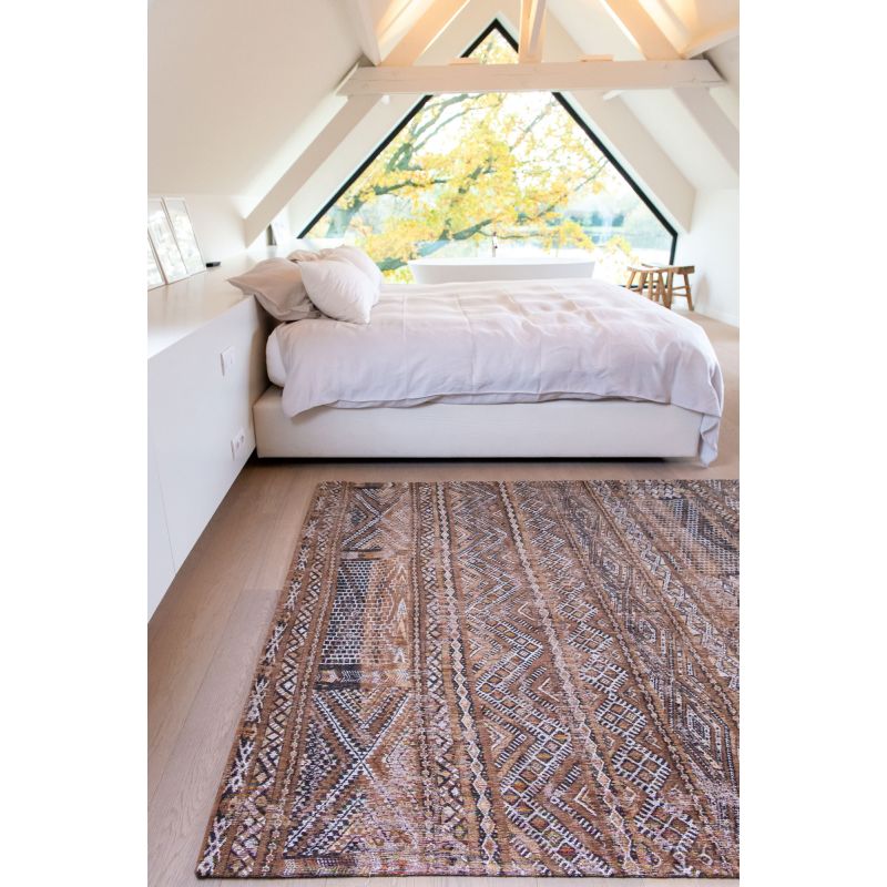 Tapis kelim moderne par Louis de Poortere
