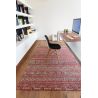 Tapis kilim moderne rouge