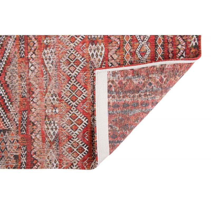Tapis de bureau rouge en laine par Louis de Poortere