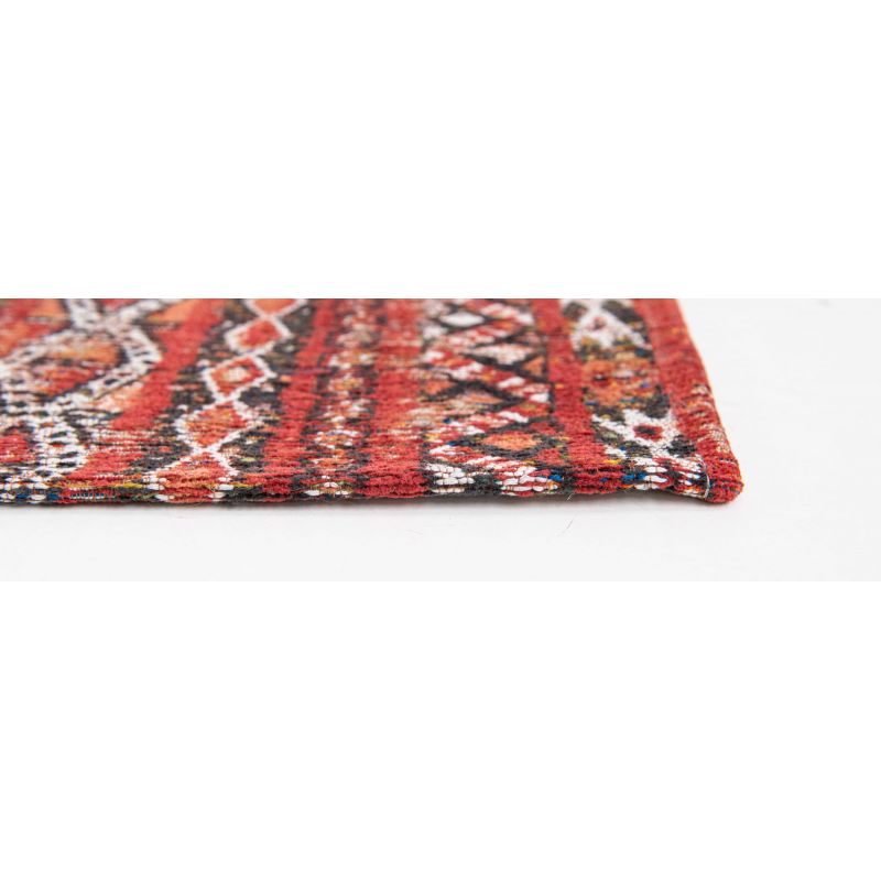 Tapis de salon moderne Antiquarian Fez rouge