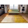 Tapis de salon moderne jaune par Louis de Poortere