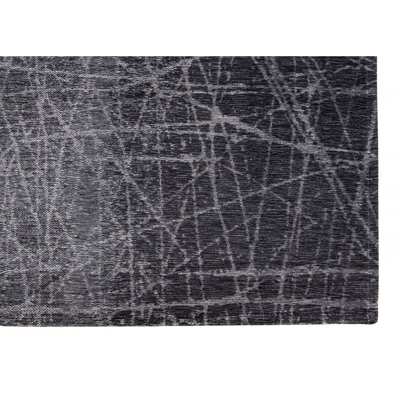 Tapis de bureau design Wind Chill gris en polyester