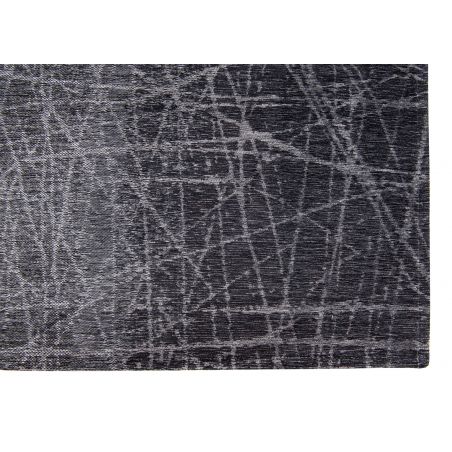 Tapis de bureau design Wind Chill gris en polyester Tapis de bureau design Wind Chill gris en polyester