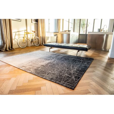Tapis de salon moderne gris par Louis de Poortere Tapis de salon moderne gris par Louis de Poortere