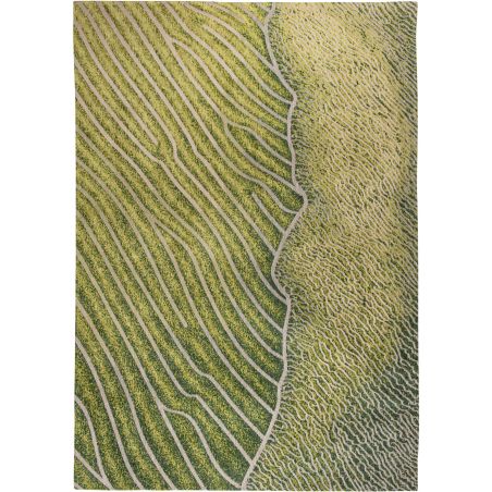 Tapis de salon Shores Gambia Coast en coton et polyester Tapis de salon Shores Gambia Coast en coton et polyester