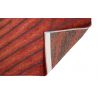 Tapis de chambre en coton et polyester rouge Tapis de chambre en coton et polyester rouge